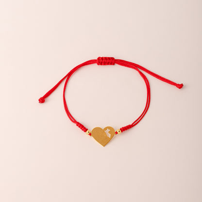 Pulsera Lia Snake Corazón Mapa del Perú