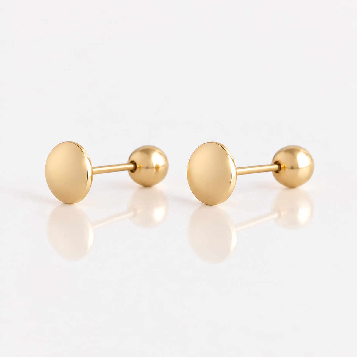 Abridores Lentejitas Oro 18K