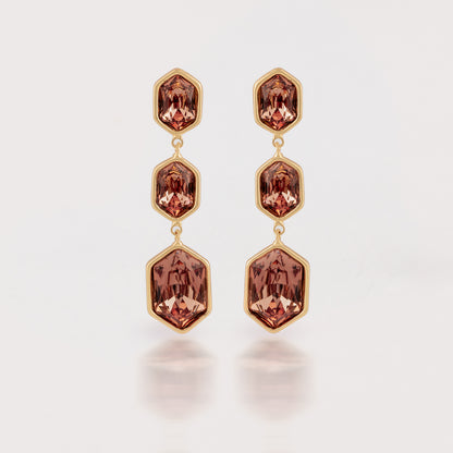 Aretes Rosé - AR40037