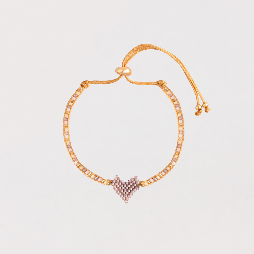 Pulsera Corazón Blush