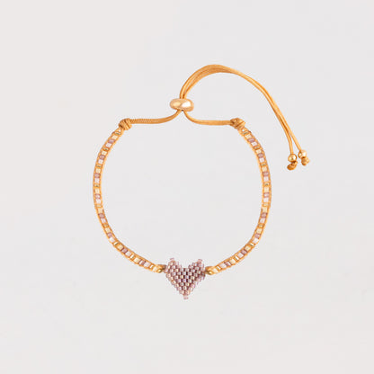 Pulsera Corazón Blush