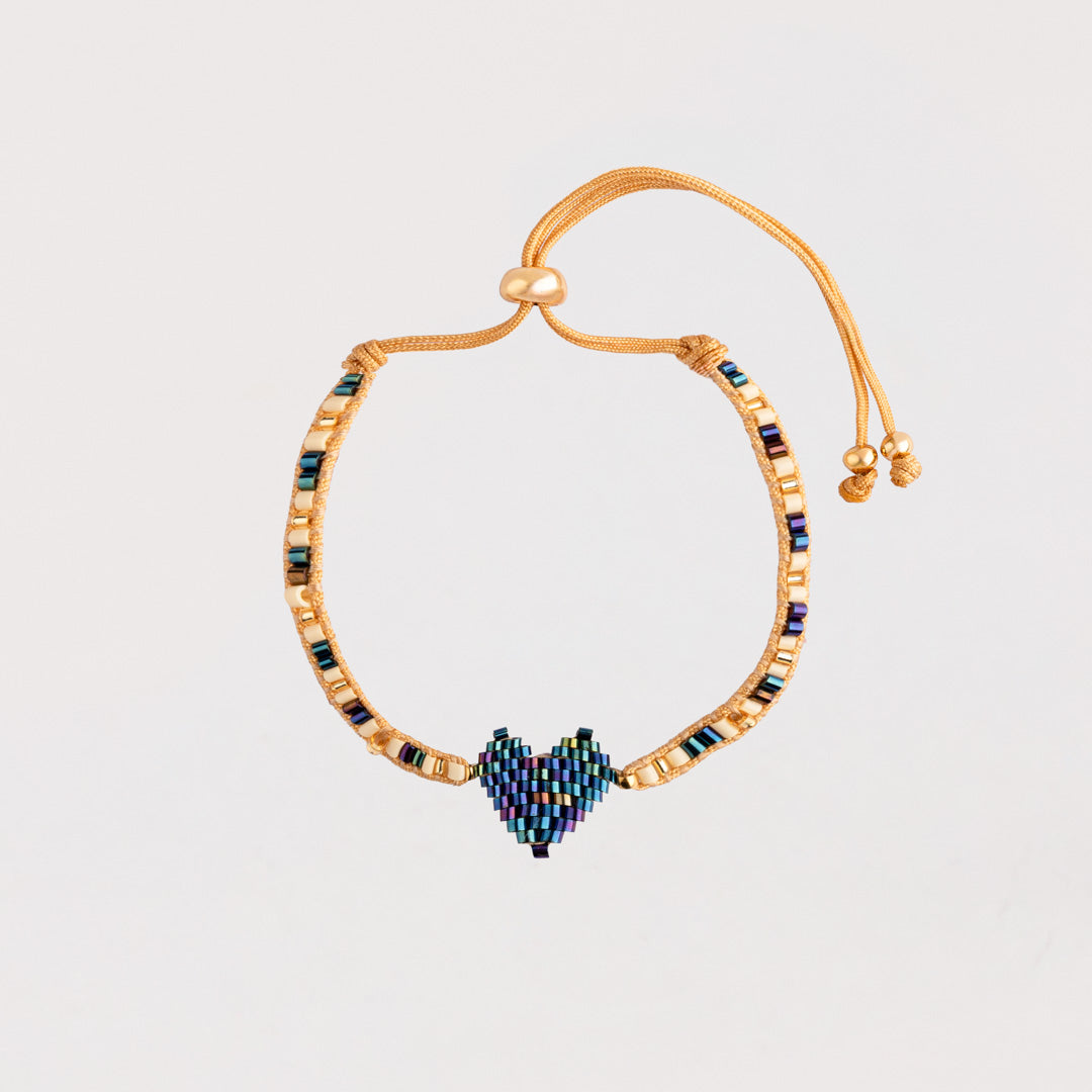 Pulsera Corazón Índigo