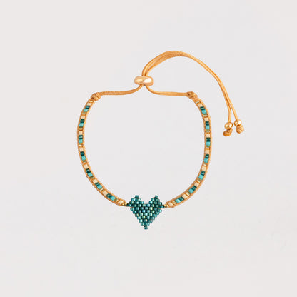 Pulsera Corazón Jade