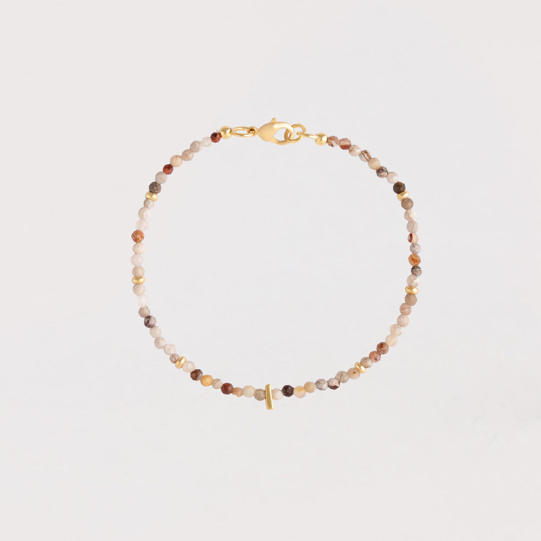 Pulsera Semilla De Luz - Inicial