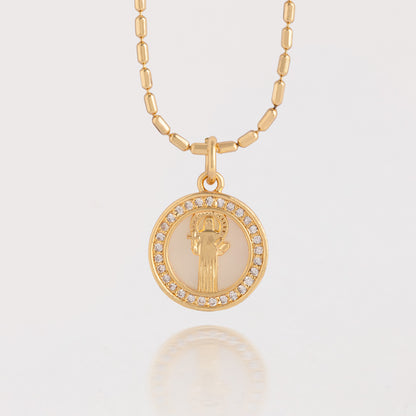Medalla San Benito Nácar