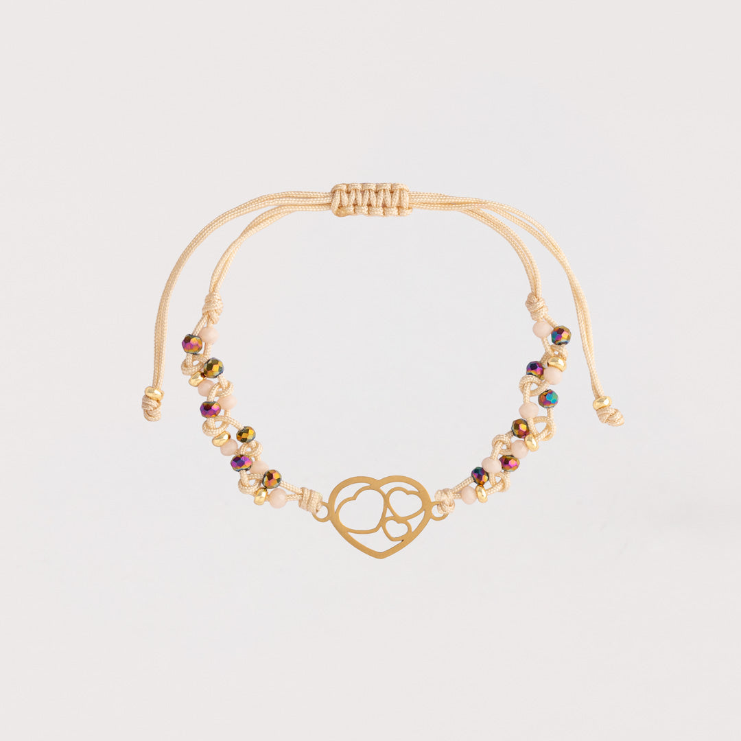Pulsera Zoe - Corazones