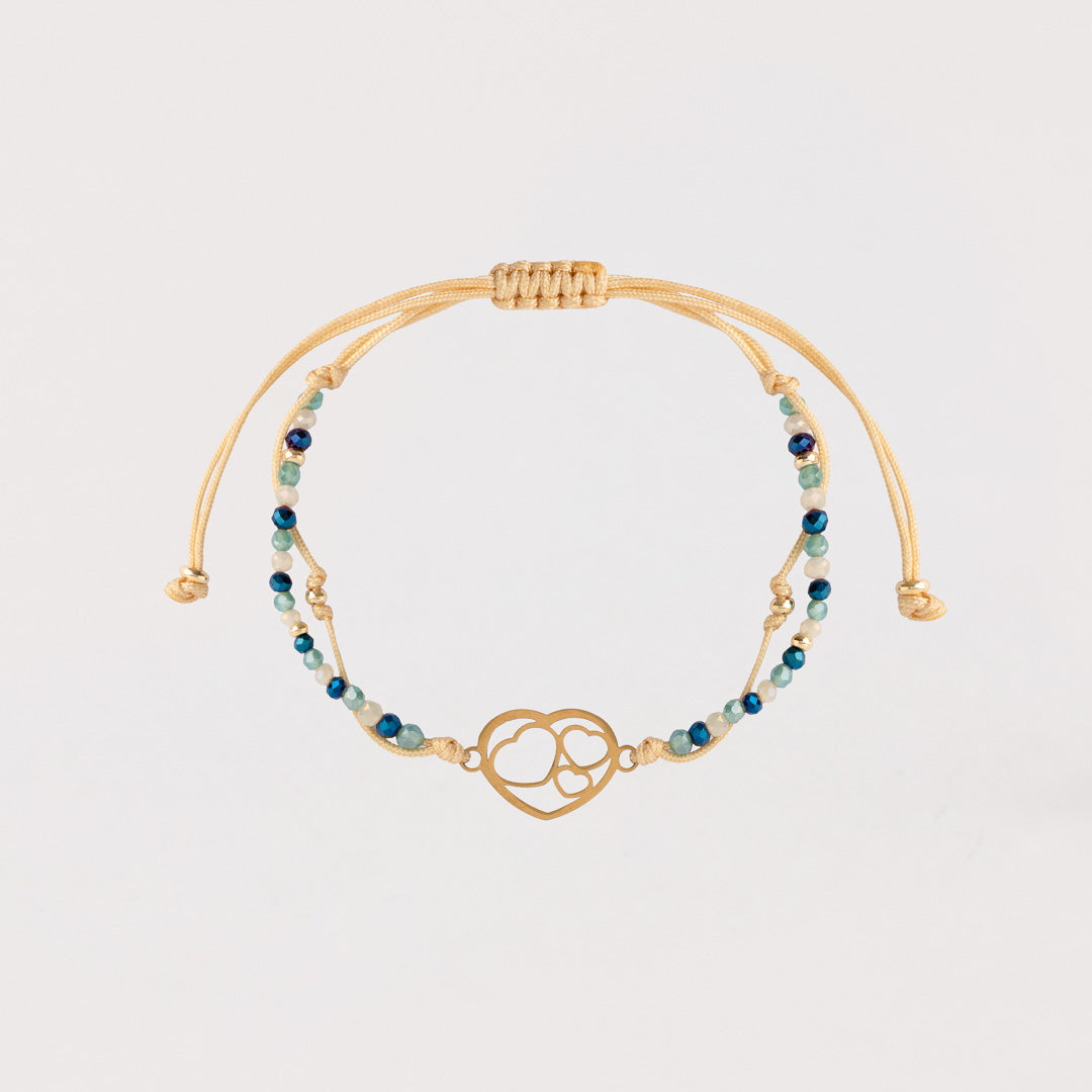 Pulsera Micaela - Corazones