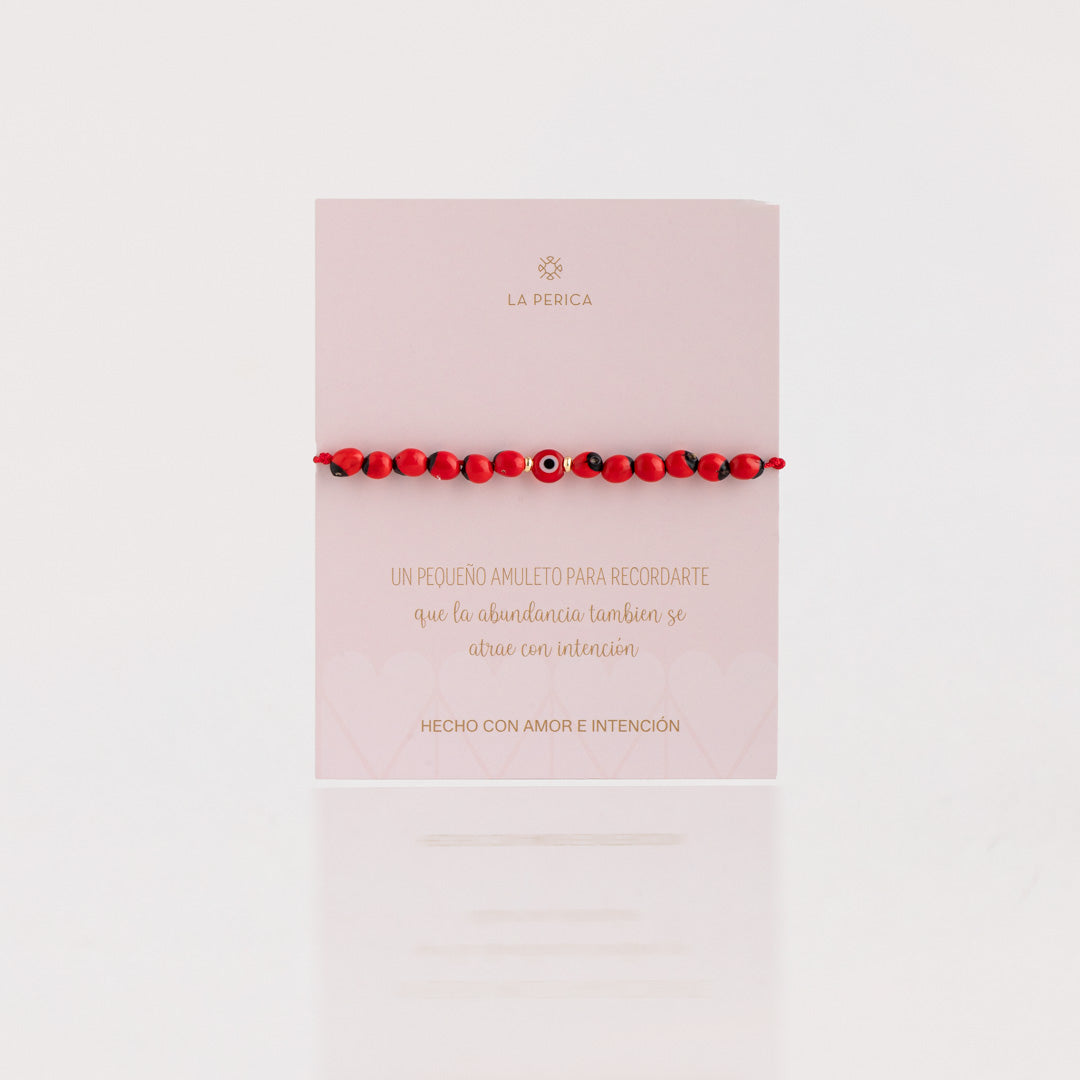 Pulsera Lia Huayruro Bebé