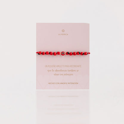 Pulsera Lia Huayruro Bebé