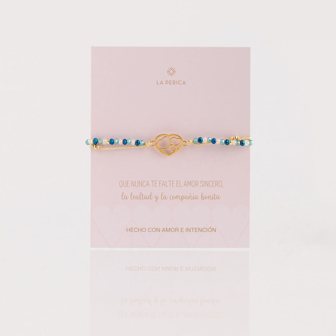 Pulsera Micaela - Corazones