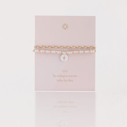 Pulsera Julieta - Cruz Serenity