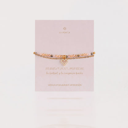 Pulsera Rafaella - Corazón Calado