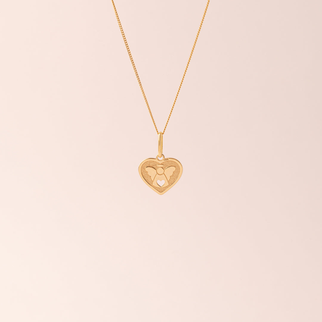 Collar Angelito de la Guarda Oro 18k