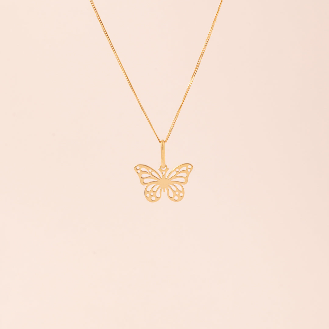 Collar Butterfly Oro 18k