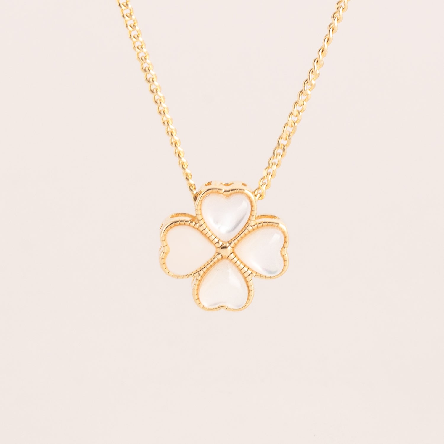 Collar Flor White