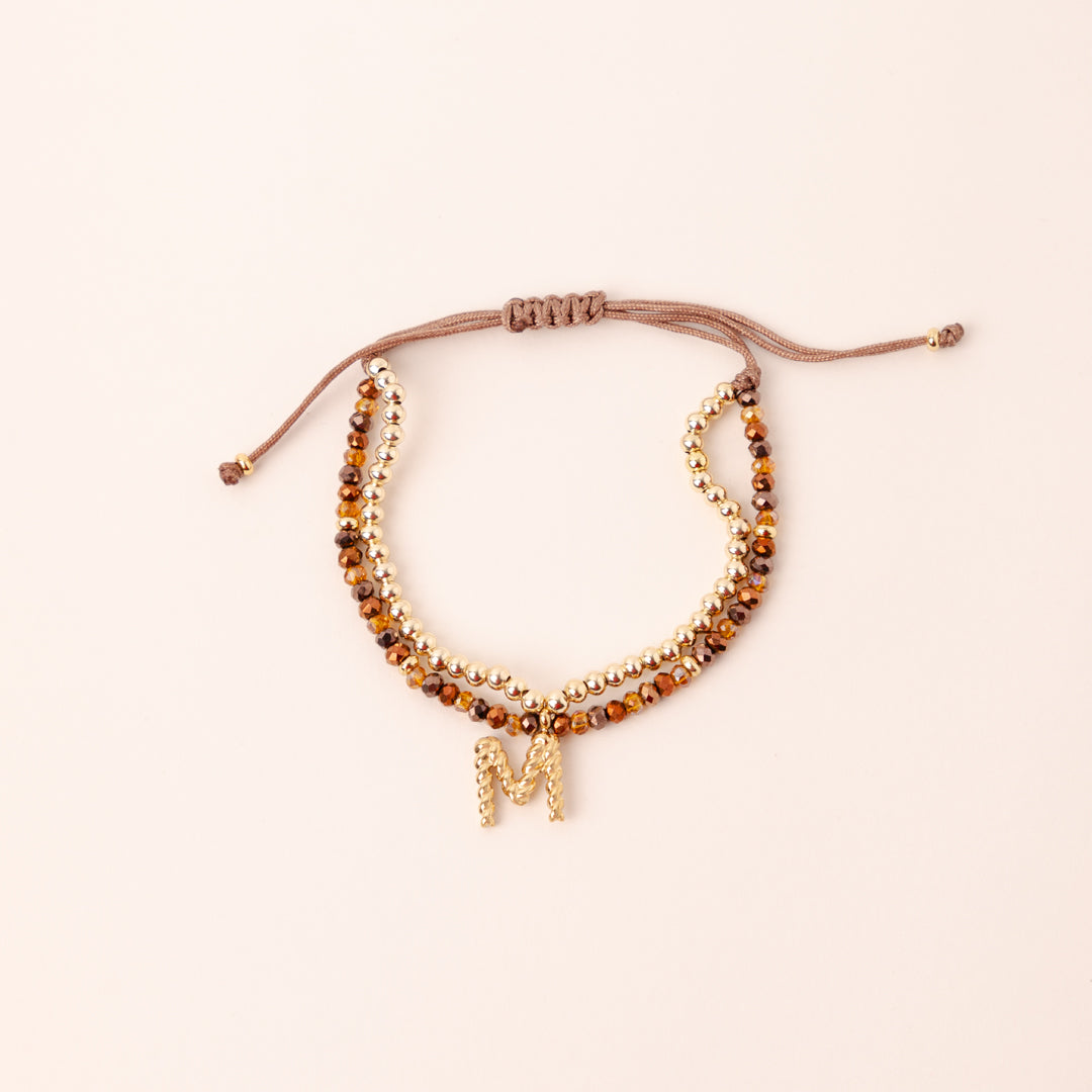 Pulsera Vera Doble Inicial