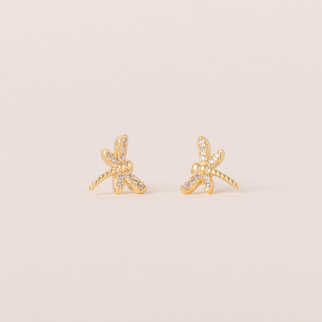 Aretes Libélula