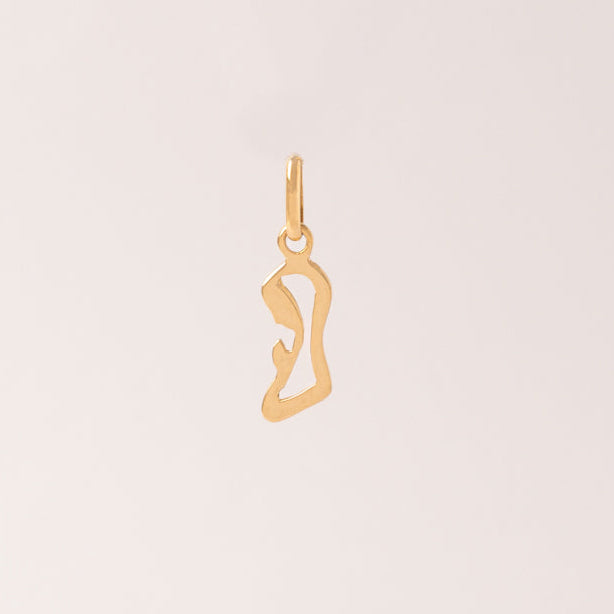 Dije Virgen Oro de 18k