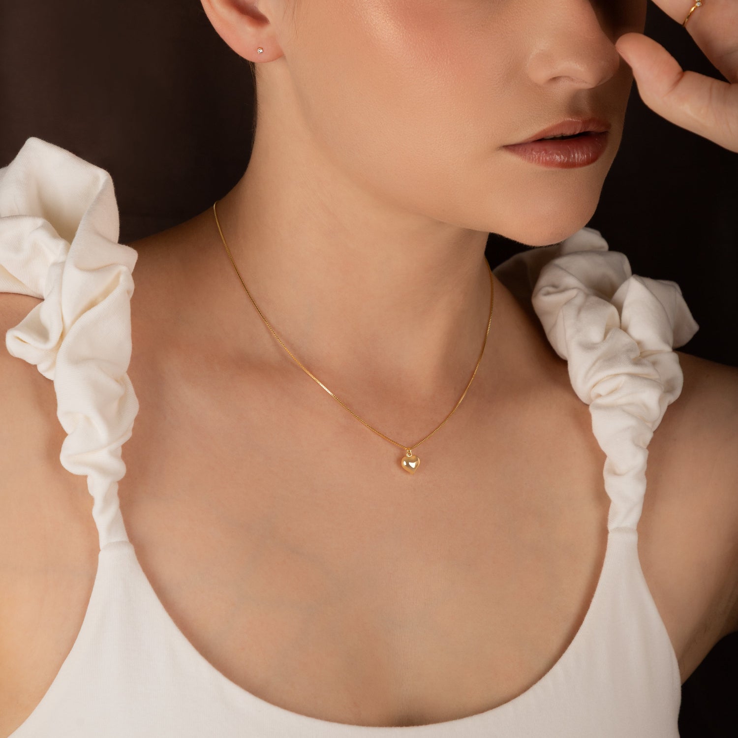 Collar Corazón Bombeado - C030032