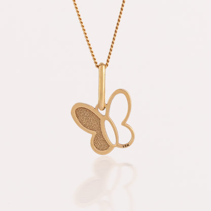 Collar Mariposa Oro 18k
