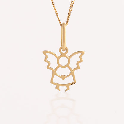 Collar Angelito Oro 18k