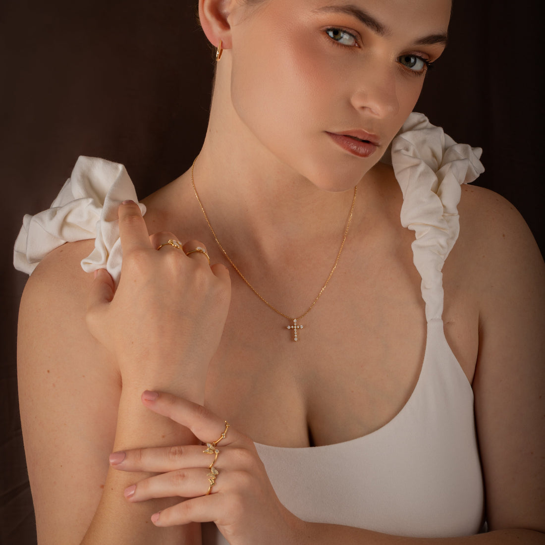 Collar Cuz Strass - CO30036