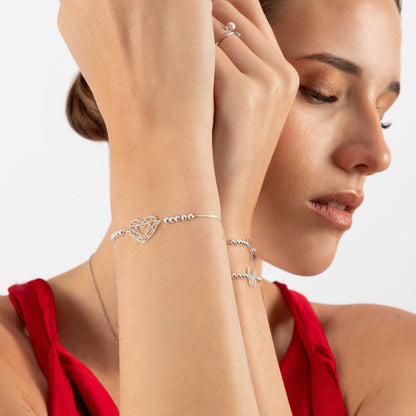 Pulsera Sole Esfera Corazón Prisma - PU20009