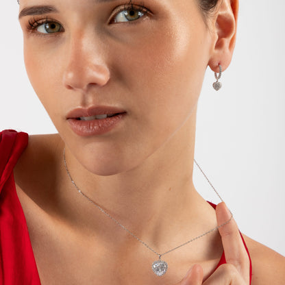 Argolla Corazón Strass - AG20011