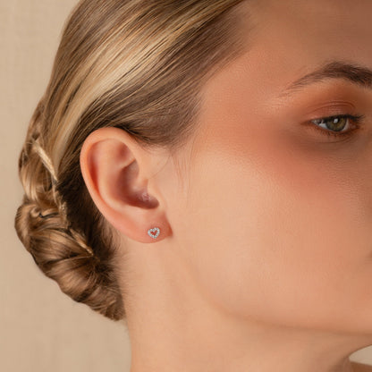 Aretes Corazón Shine - AR20023