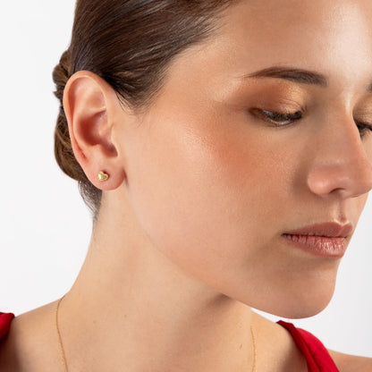 Arete Corazón Bombeado - AT40001