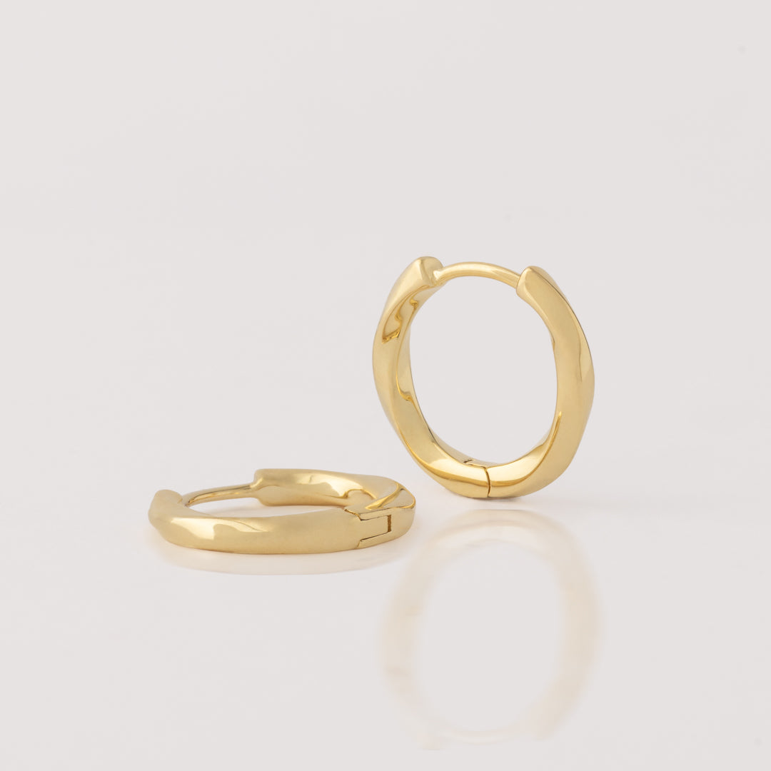 Aretes Semi Ovaladas - AG30032