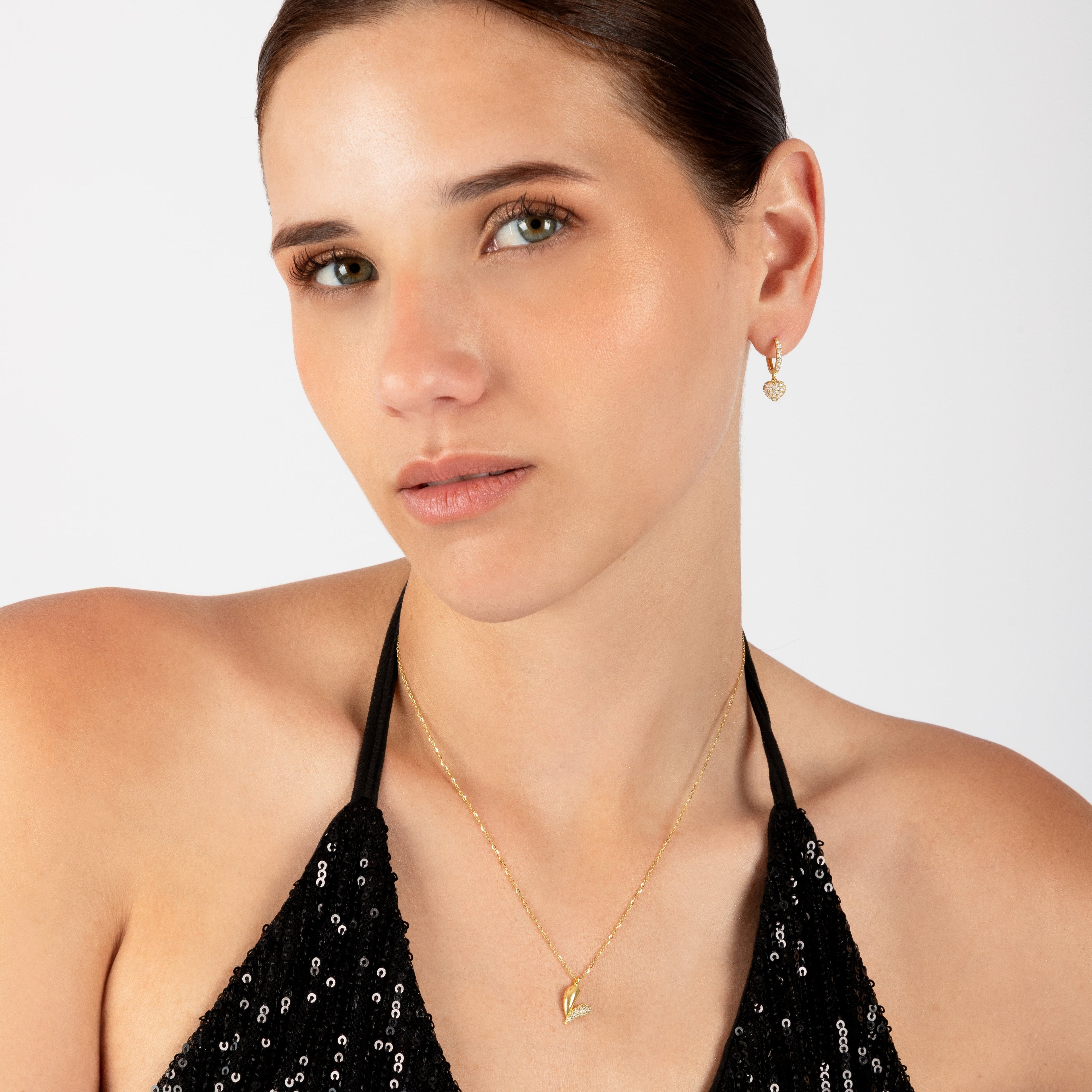 Argolla Halo Heart - AG30020