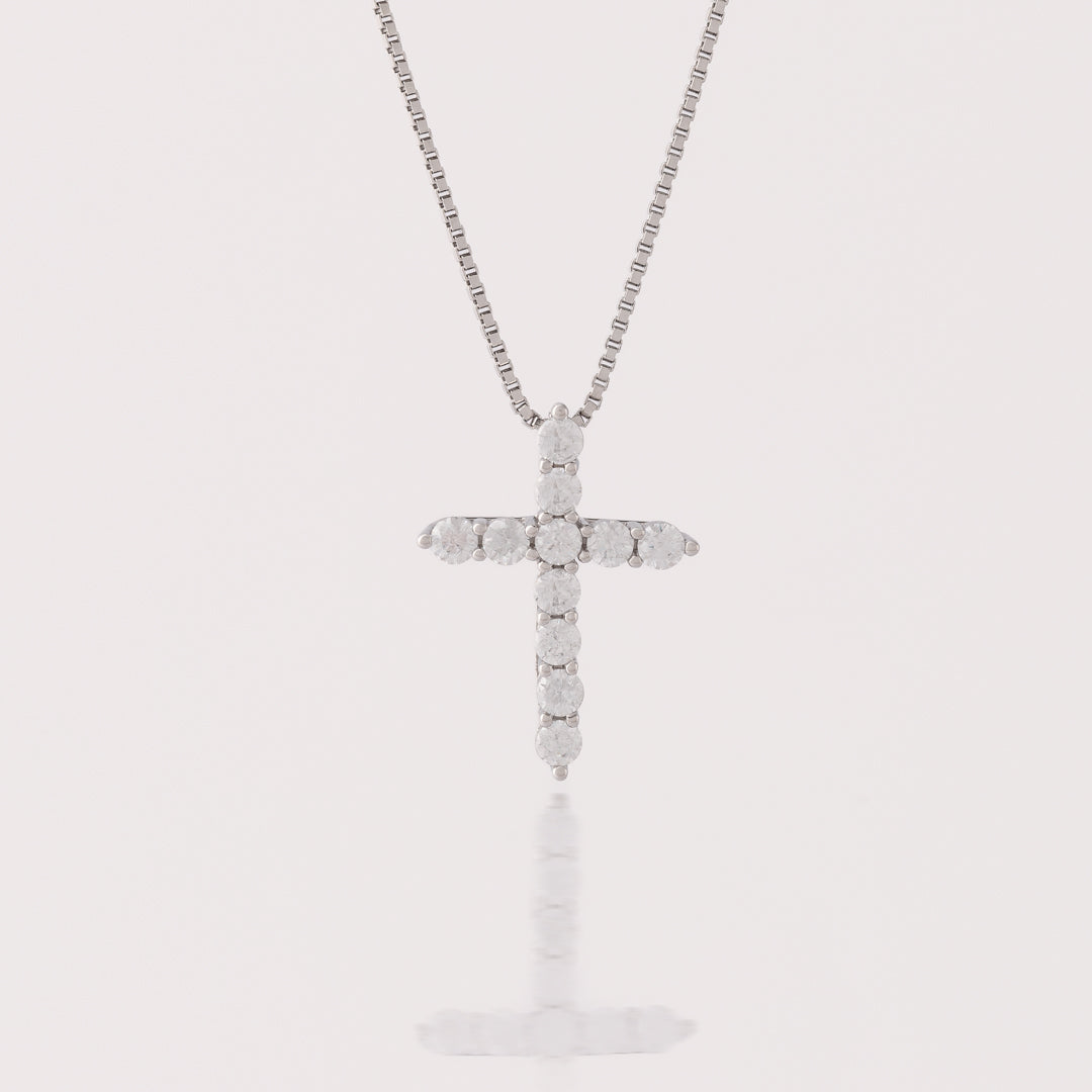 Collar Cruz Strass - CO20033
