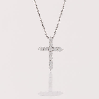 Collar Cruz Strass - CO20033