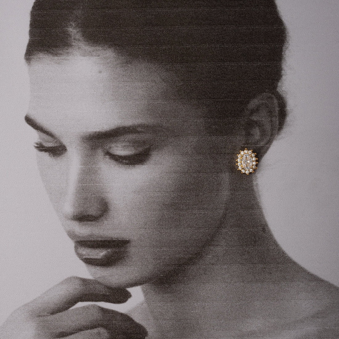 Aretes Petal Shine