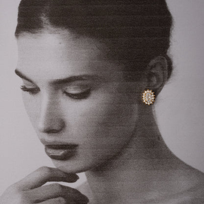 Aretes Petal Shine
