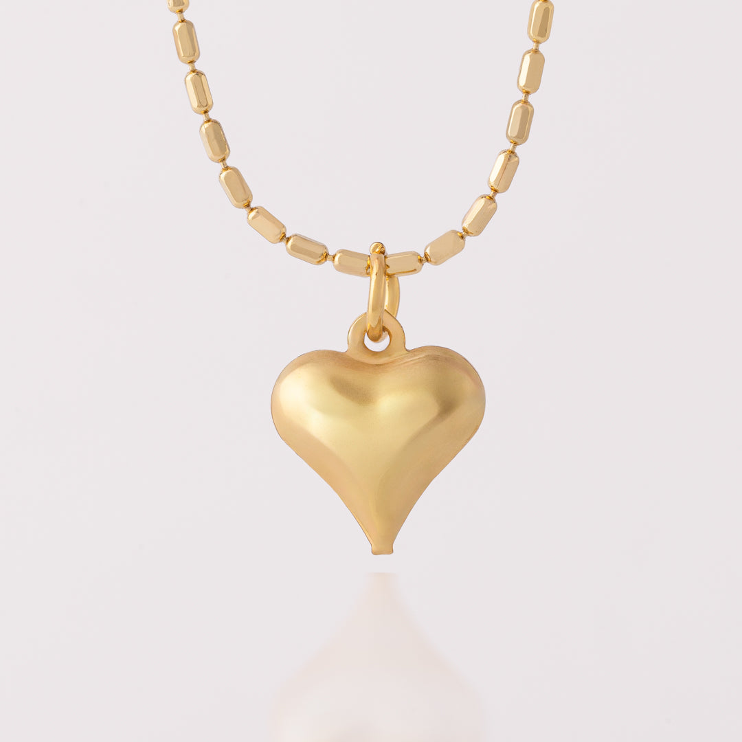 Collar Corazón Bombeado - CO40009