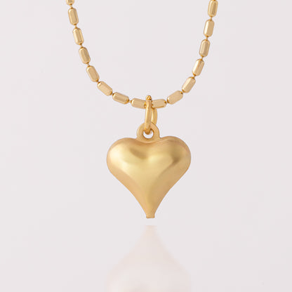 Collar Corazón Bombeado - CO40009