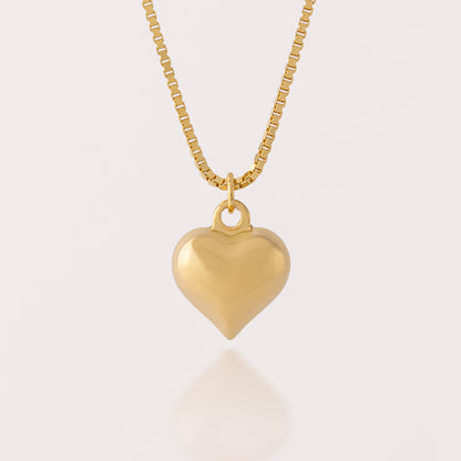 Collar Corazón Bombeado - C030032