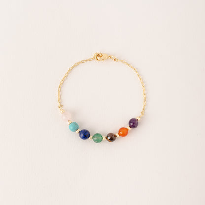 Pulsera 7 Chakras - Cadena