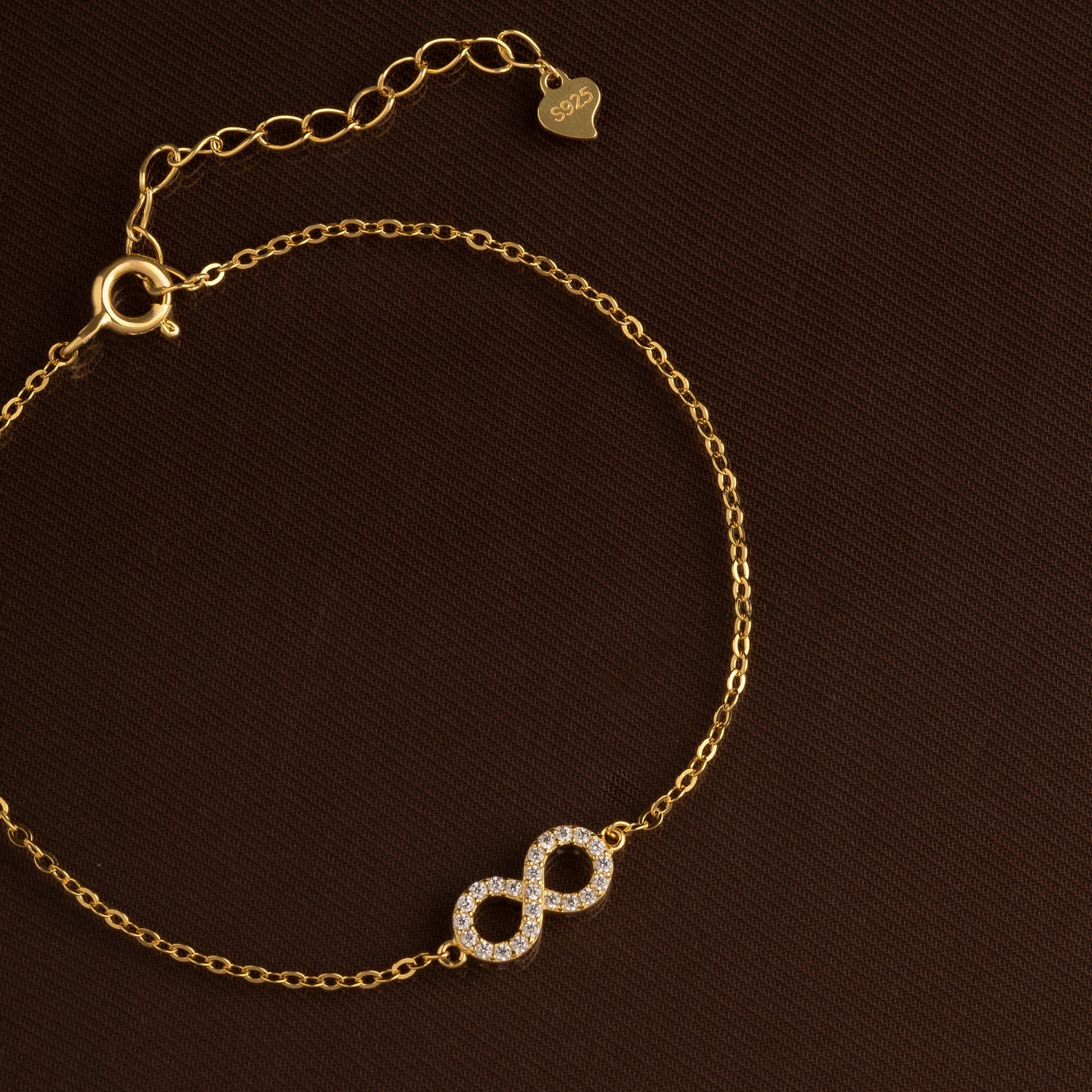 Pulsera Infinito Brillante -  PU30022