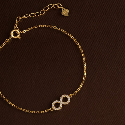 Pulsera Infinito Brillante -  PU30022