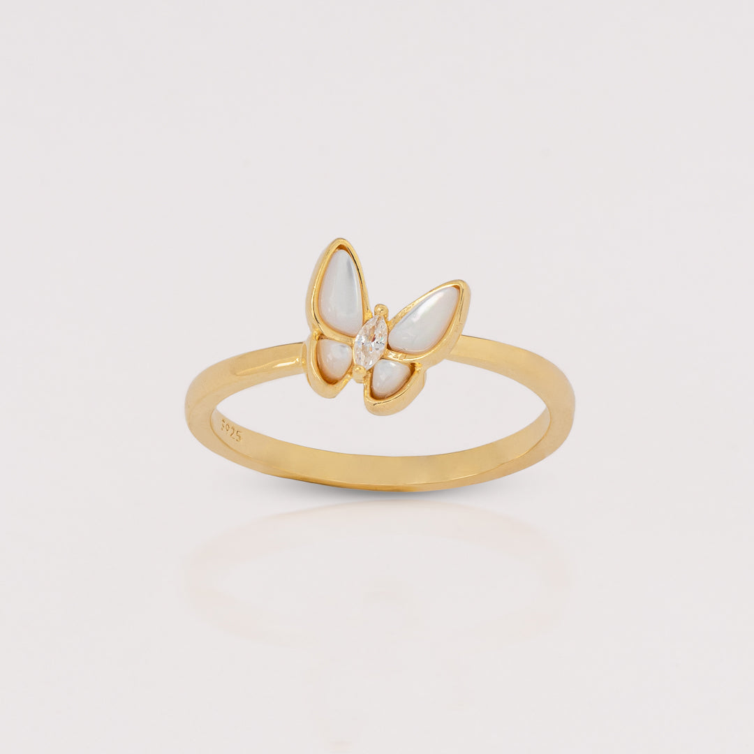Anillo Mariposa Aura Nácar - AN30007