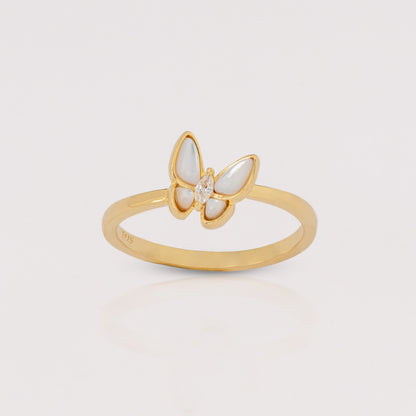 Anillo Mariposa Aura Nácar - AN30007