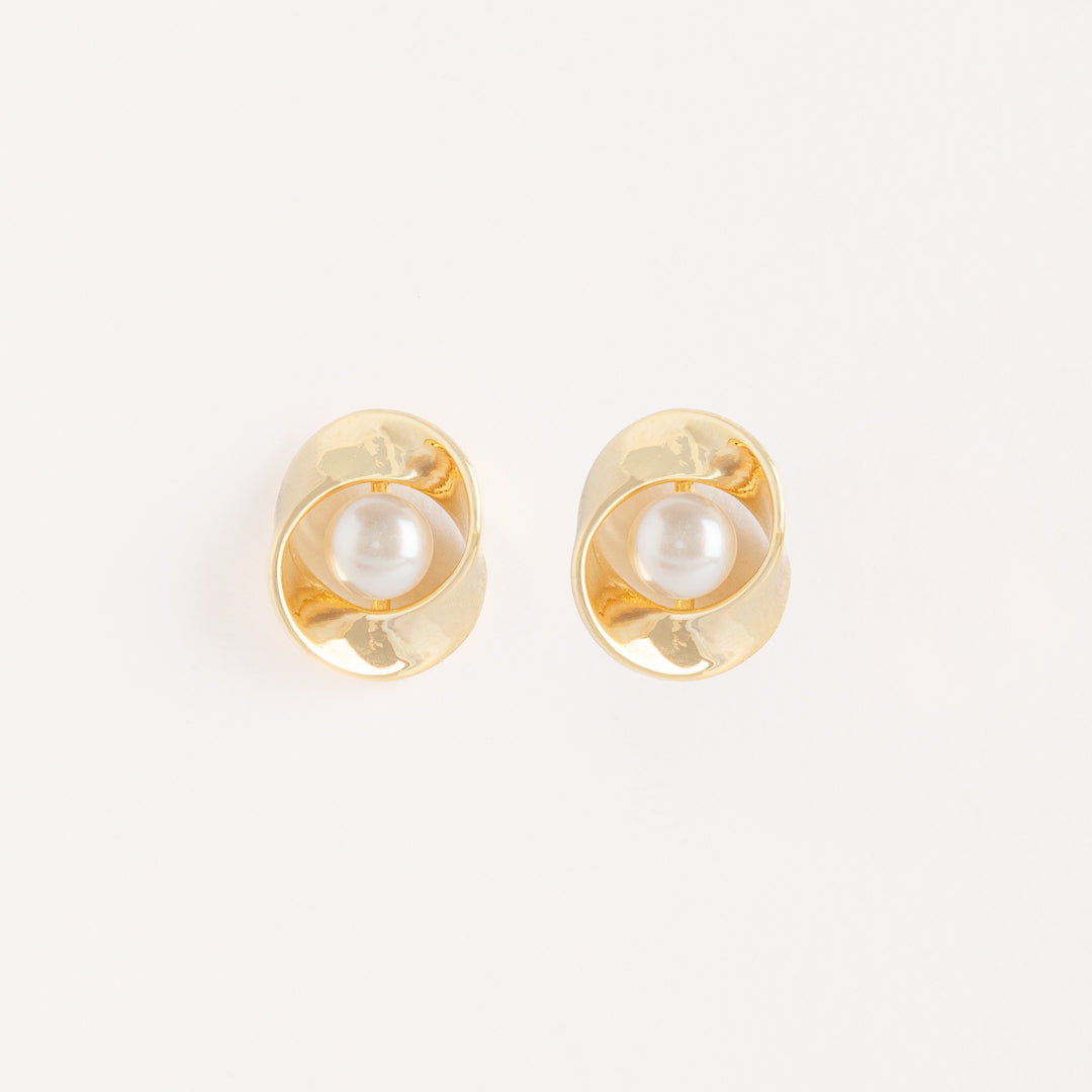 Arete Flor Perla - AR40001