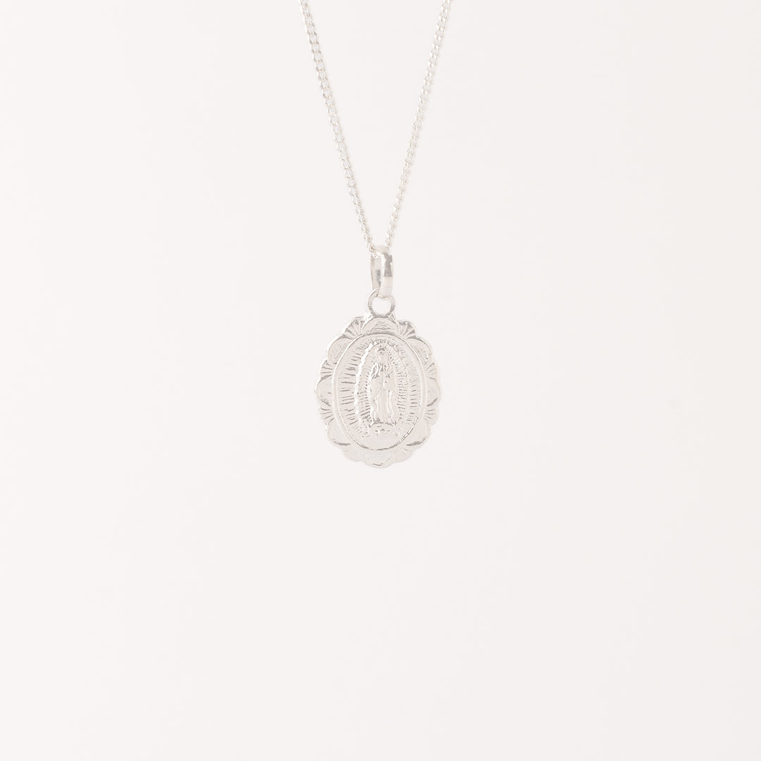 Collar Medalla Virgen de Guadalupe