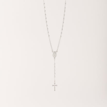 Collar Rosario Plata 925  - CO20025