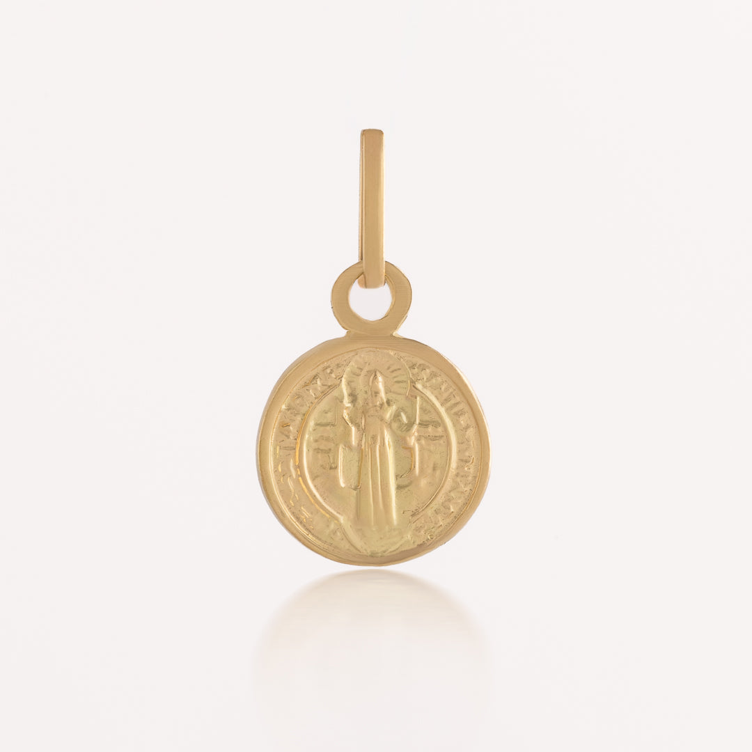 Dije San Benito Oro 18k