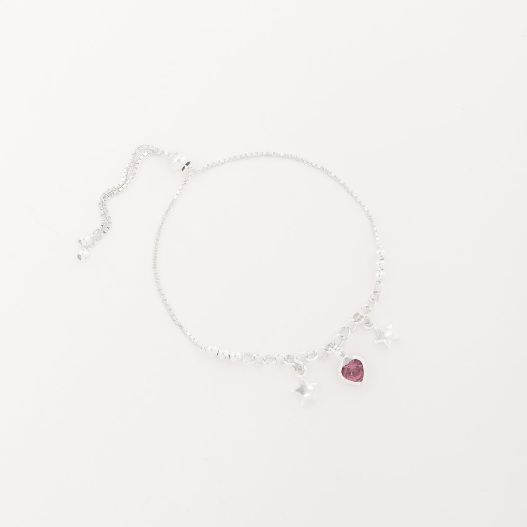 Pulsera Sole Esfera Rosé - PU20008