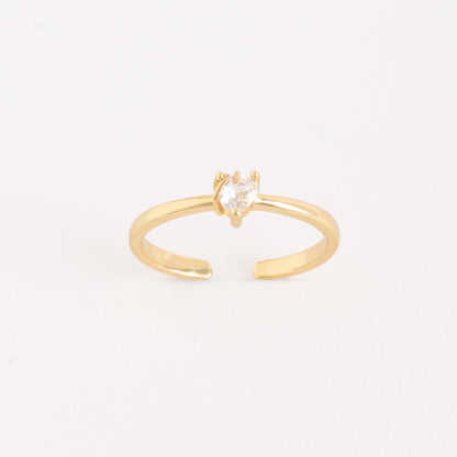Anillo Corazón Brillante - AN40002